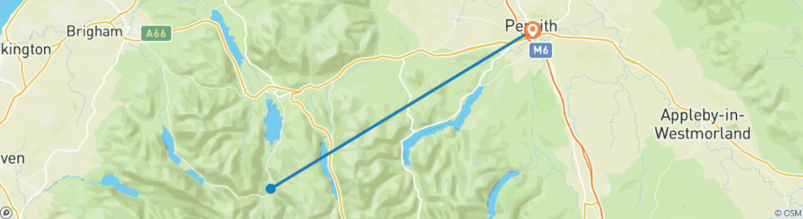 Imagen de un mapa que muestra la ruta del circuito