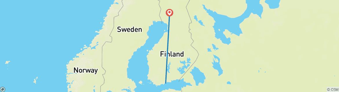 Kaart van WINTERSE DROMEN