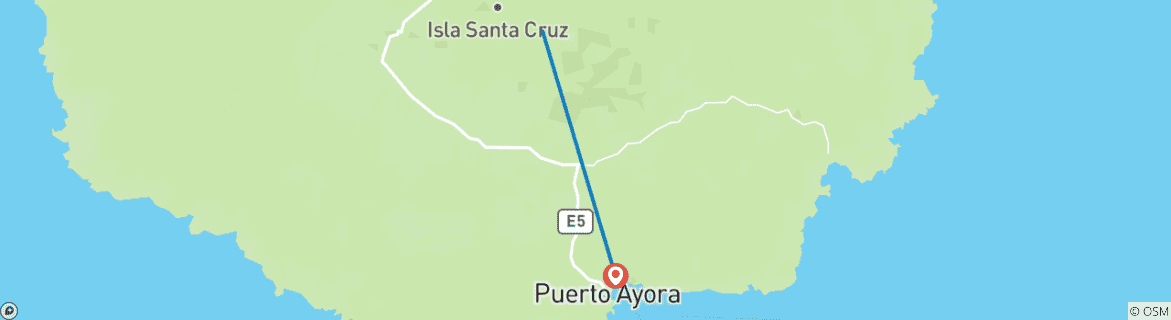 Imagen de un mapa que muestra la ruta del circuito