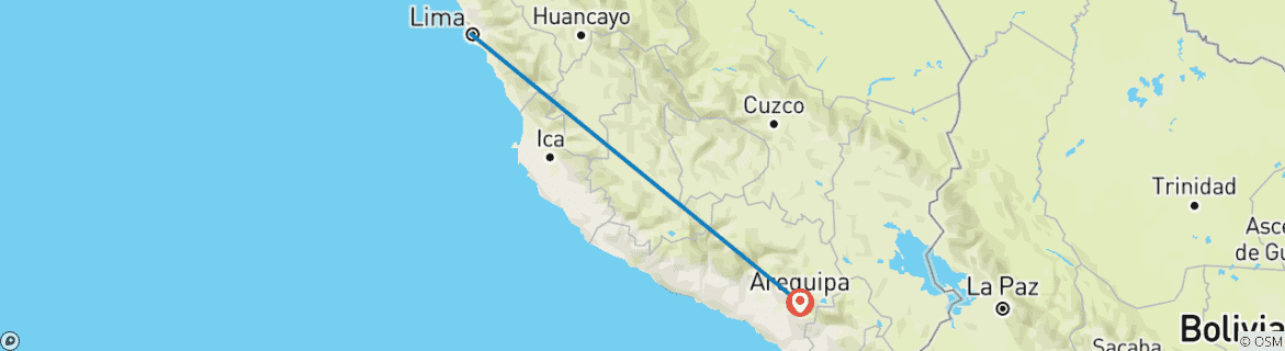 Imagen de un mapa que muestra la ruta del circuito