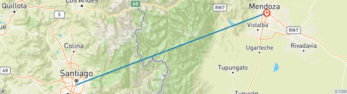 Imagen de un mapa que muestra la ruta del circuito