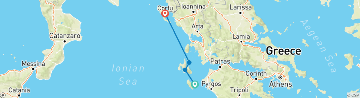 Imagen de un mapa que muestra la ruta del circuito