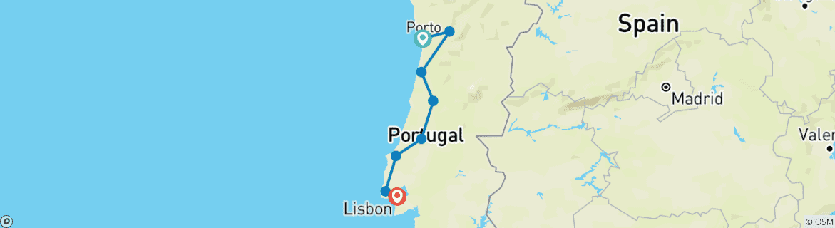 Imagen de un mapa que muestra la ruta del circuito