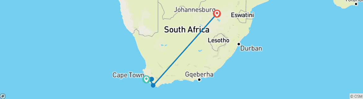 Imagen de un mapa que muestra la ruta del circuito