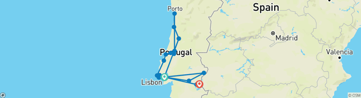 Imagen de un mapa que muestra la ruta del circuito