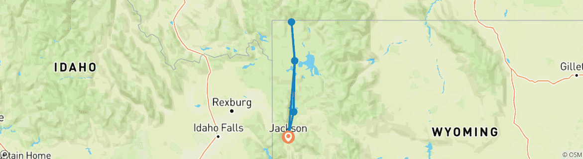 Imagen de un mapa que muestra la ruta del circuito