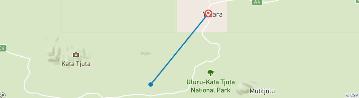 Imagen de un mapa que muestra la ruta del circuito