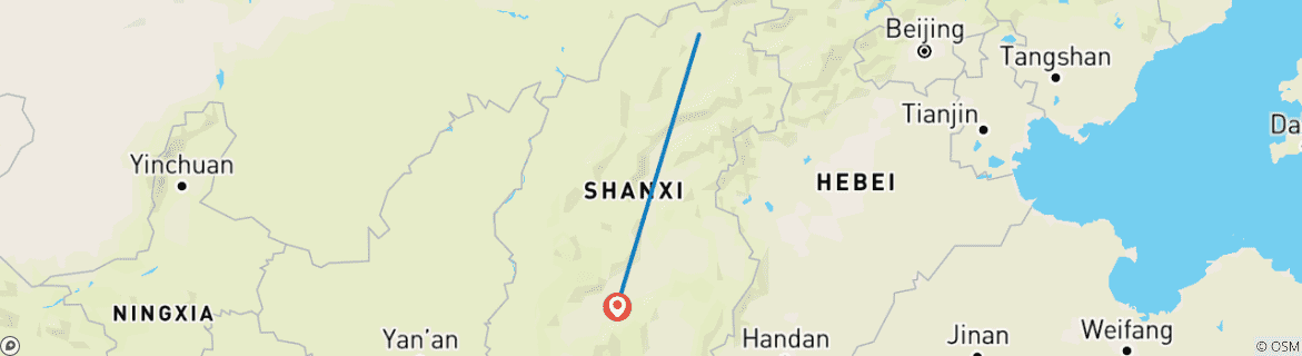 Image d'une carte montrant l'itinéraire du circuit