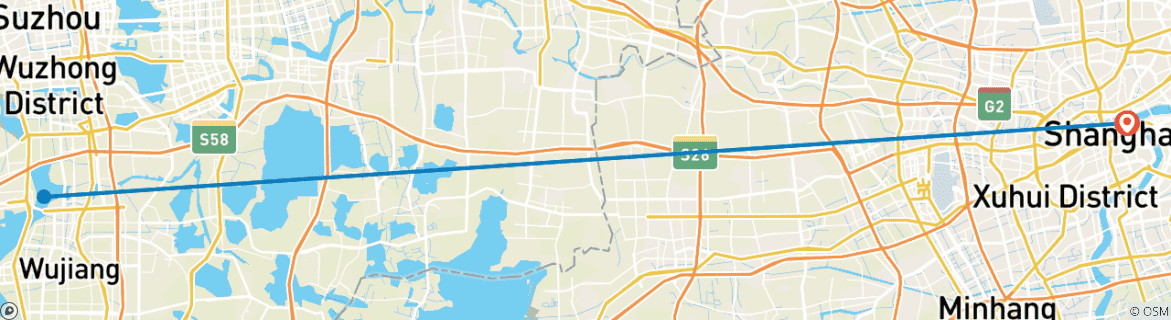 Imagen de un mapa que muestra la ruta del circuito