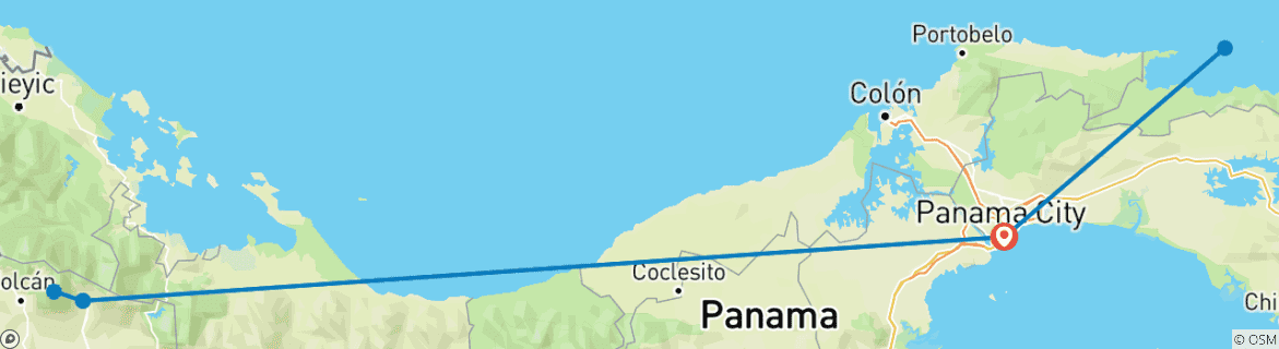 Imagen de un mapa que muestra la ruta del circuito
