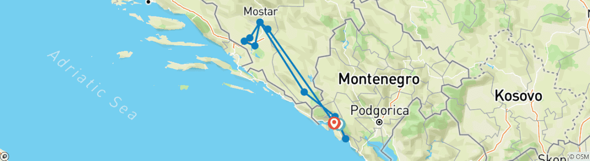 Imagen de un mapa que muestra la ruta del circuito