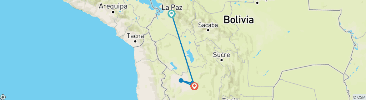 Imagen de un mapa que muestra la ruta del circuito