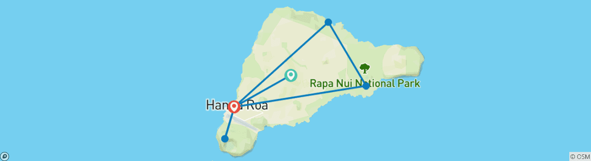 Imagen de un mapa que muestra la ruta del circuito