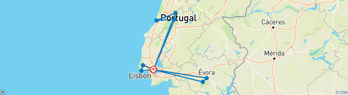 Imagen de un mapa que muestra la ruta del circuito