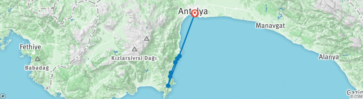 Lycian Way Coastal Walk By UTracks Code ULY TourRadar   34629 E13f 