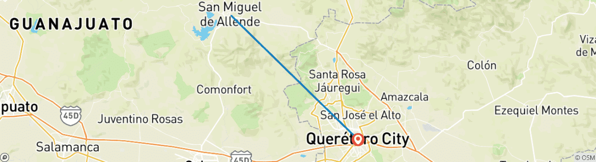 Imagen de un mapa que muestra la ruta del circuito