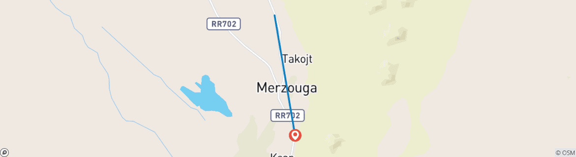 Imagen de un mapa que muestra la ruta del circuito