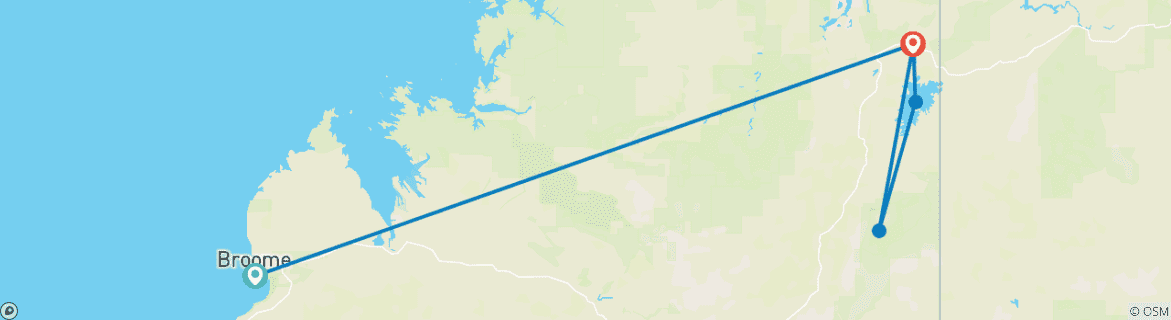 Imagen de un mapa que muestra la ruta del circuito