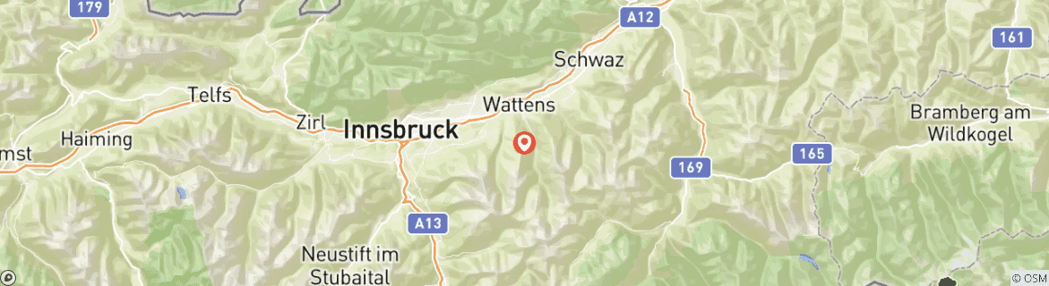 Carte du circuit Ski en Autriche : 2 semaines (Rendez-vous sur place, Départ Hopfgarten)