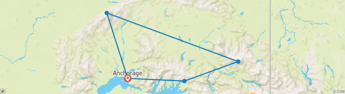 Imagen de un mapa que muestra la ruta del circuito
