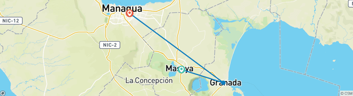 Imagen de un mapa que muestra la ruta del circuito