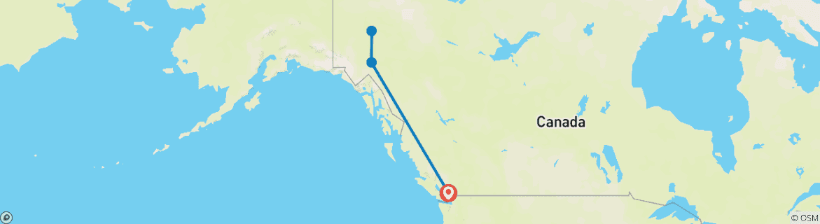 Imagen de un mapa que muestra la ruta del circuito