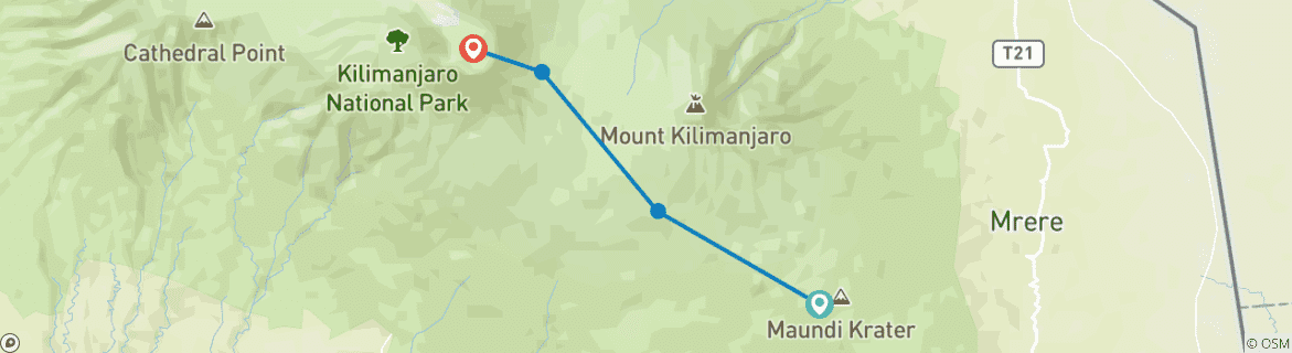 Imagen de un mapa que muestra la ruta del circuito
