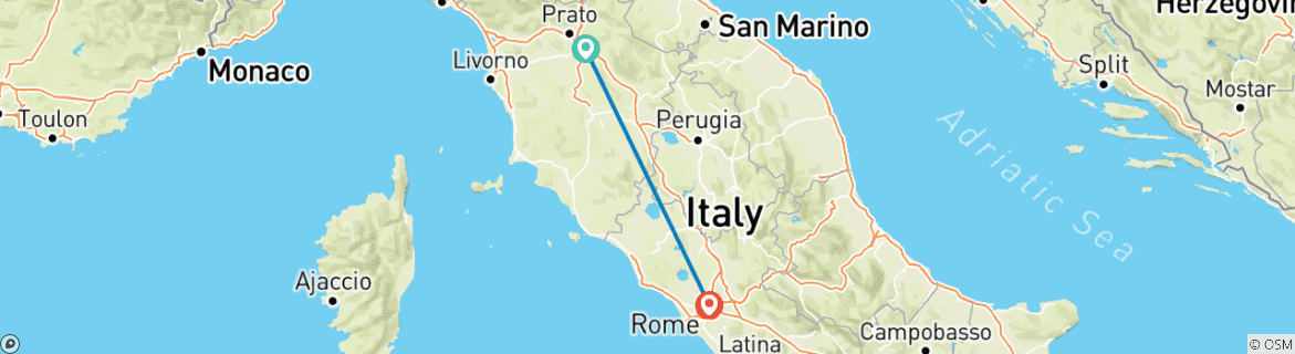 Imagen de un mapa que muestra la ruta del circuito