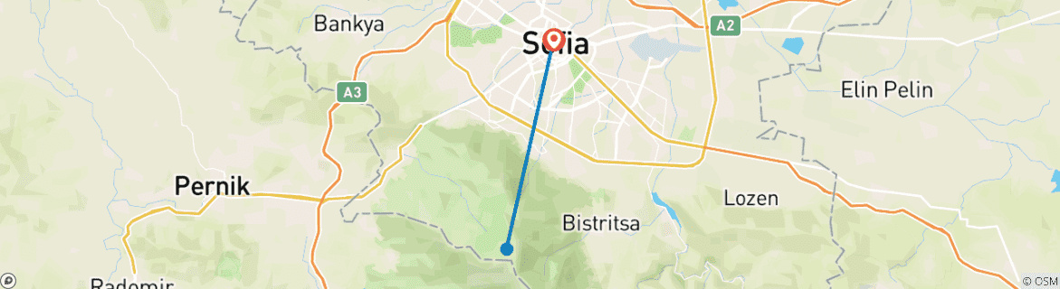 Imagen de un mapa que muestra la ruta del circuito