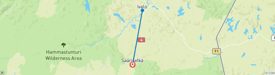 Imagen de un mapa que muestra la ruta del circuito
