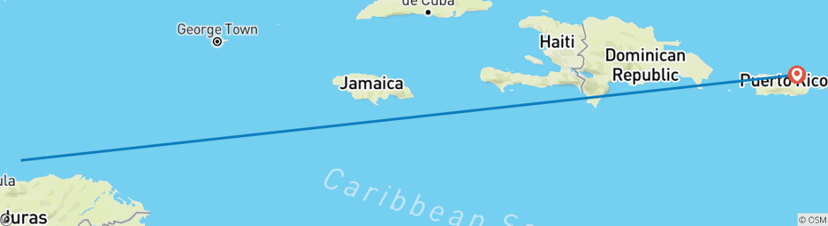 Imagen de un mapa que muestra la ruta del circuito
