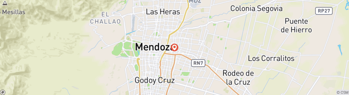 Map of Mendoza: Best Wines in the Andes