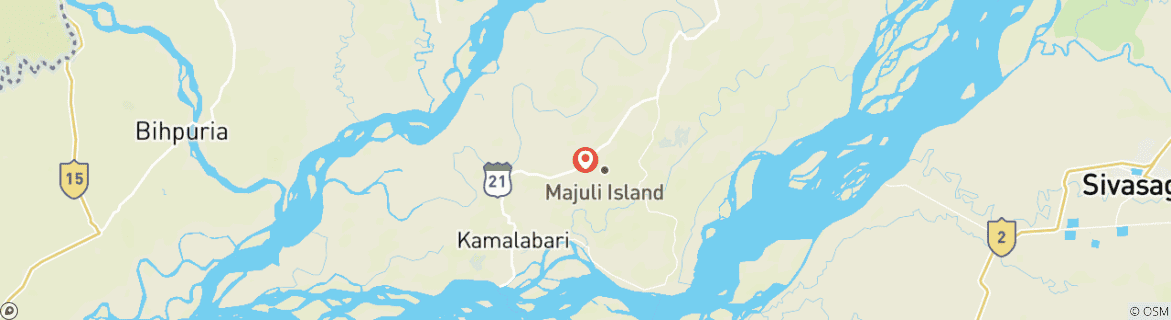 Carte du circuit Escapade aux Îles Marshall – 3 jours / 2 nuits