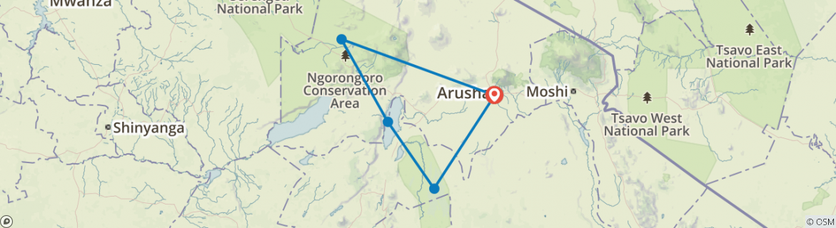 Carte du circuit Équitation