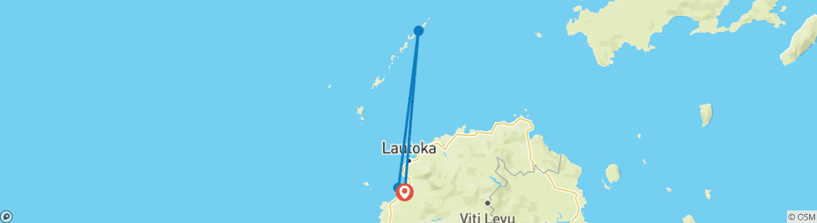 Mapa de Sea Breeze Island Hopping - Todo incluido 9días/8noches