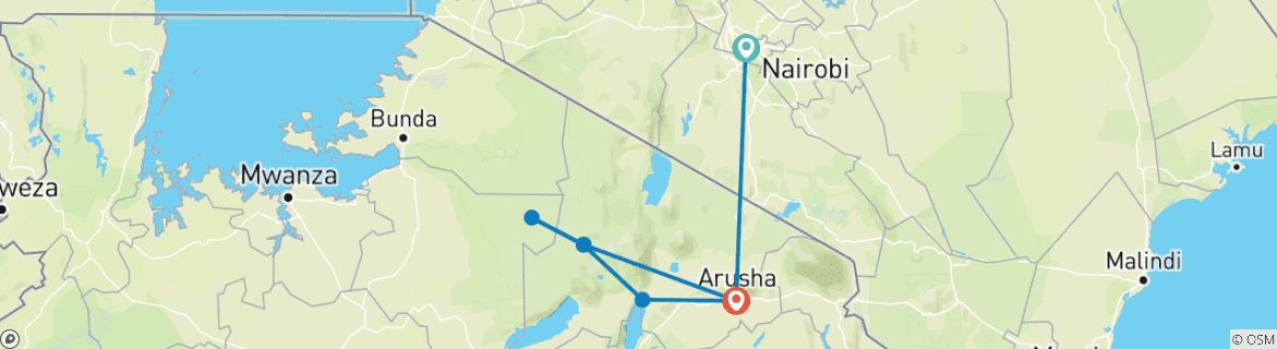 Imagen de un mapa que muestra la ruta del circuito