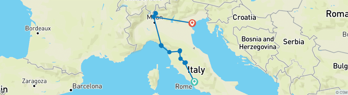 Mapa de Italia: el viaje definitivo