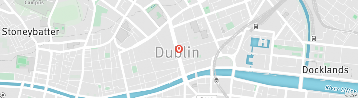 Map of St Patrick's Day (Start Dublin, 4 Days)