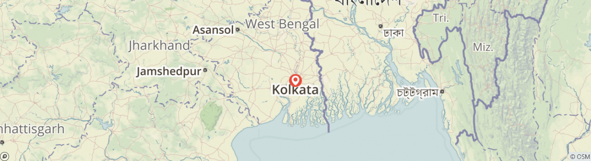 Map of Kolkata - 3 days