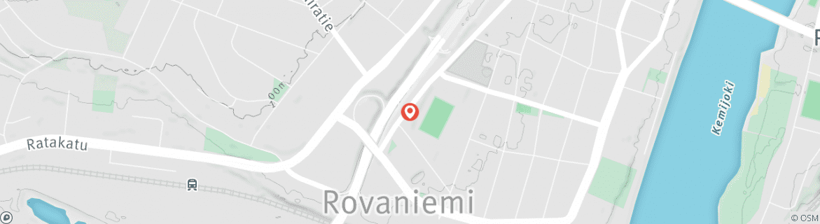 Mapa de Laponia y el círculo polar ártico - 5 días