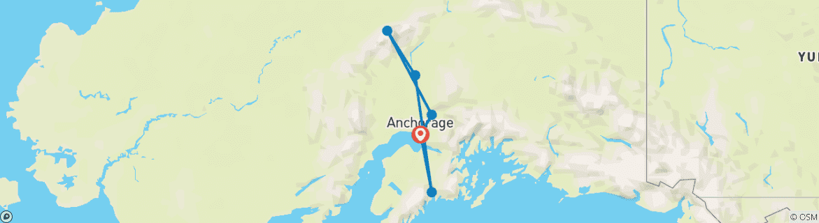 Imagen de un mapa que muestra la ruta del circuito