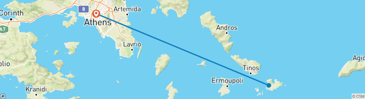 Imagen de un mapa que muestra la ruta del circuito