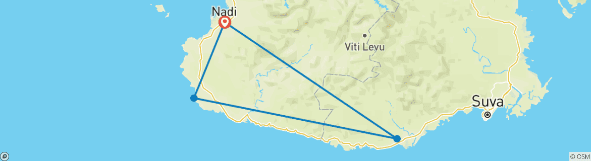 Imagen de un mapa que muestra la ruta del circuito