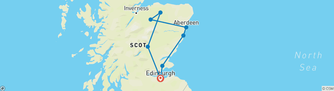 Imagen de un mapa que muestra la ruta del circuito