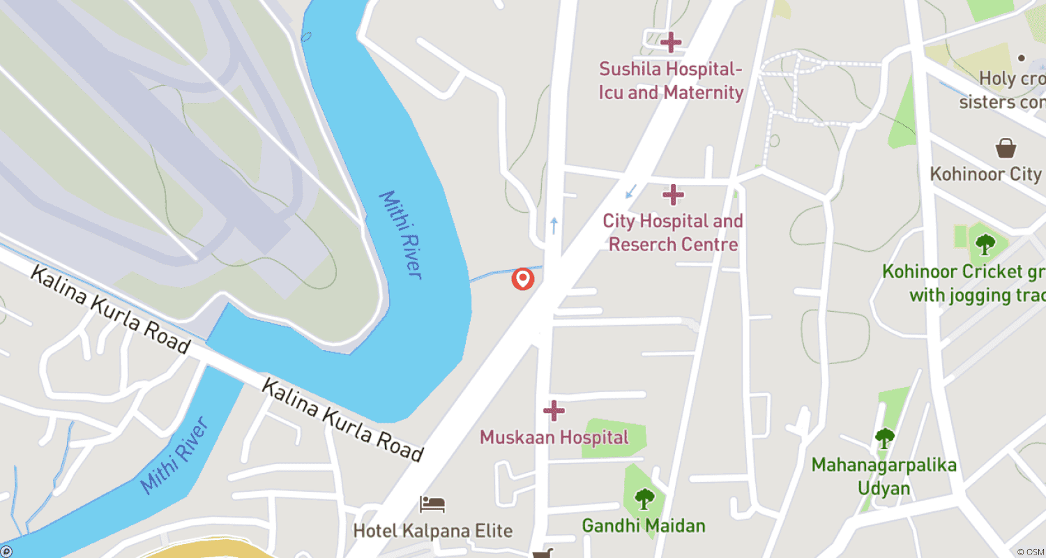 Mapa do percurso de Discover Mumbai in 3 Days with a Local Guide