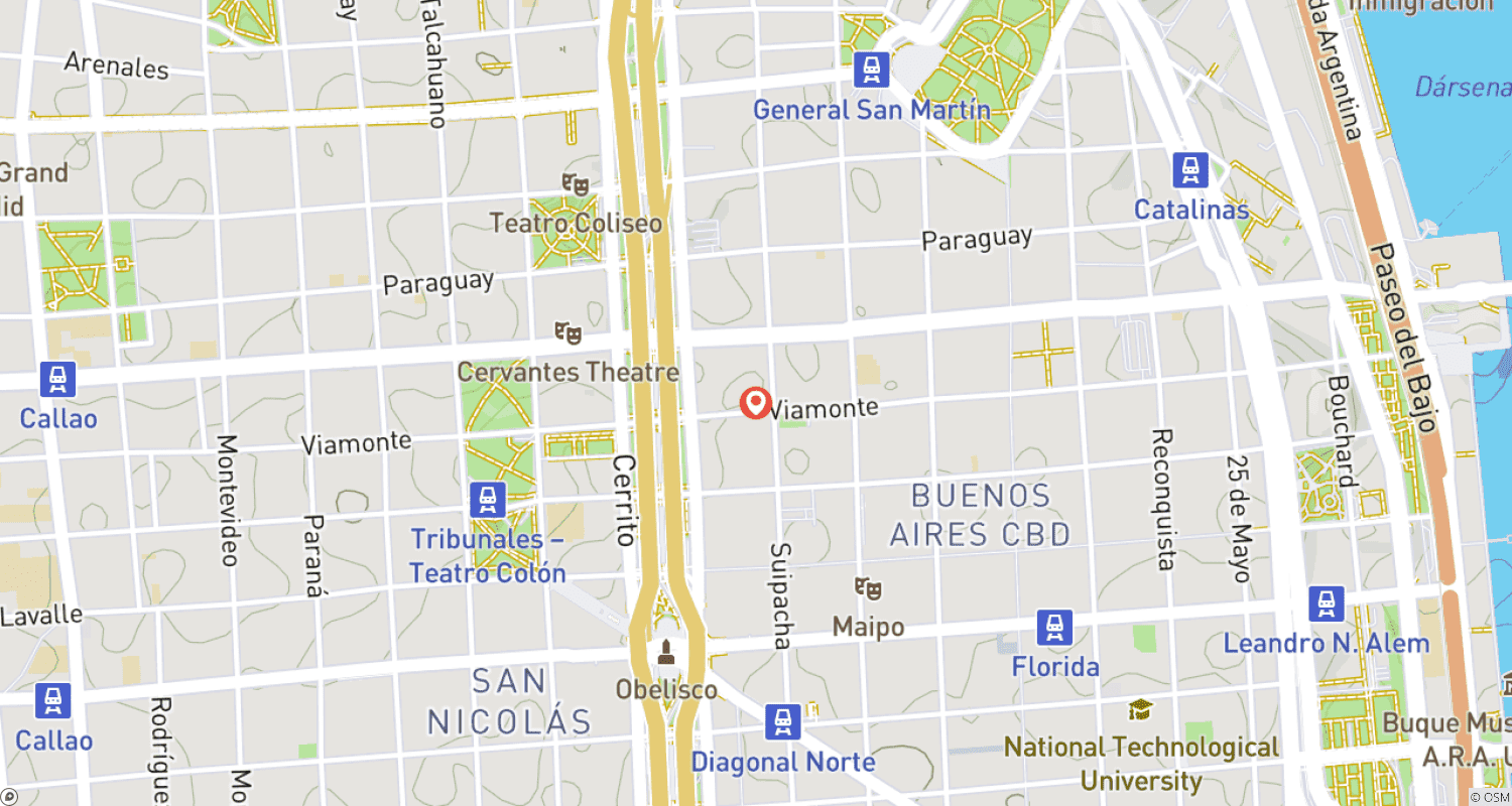 Mapa trasy: Buenos Aires od podszewki