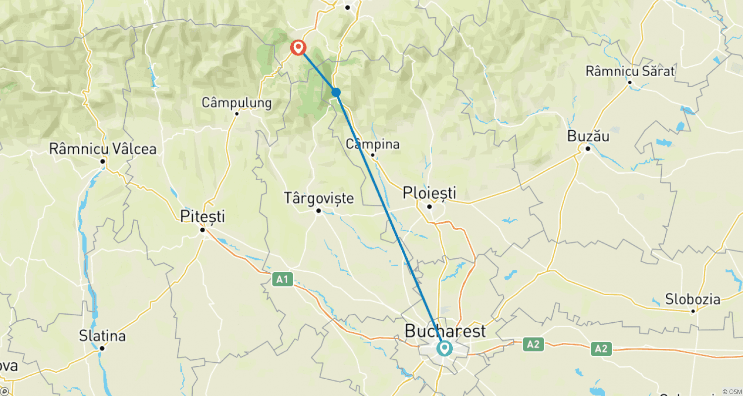 Mapa do percurso de Caminhada do Castelo do Rei ao Coração da Rainha