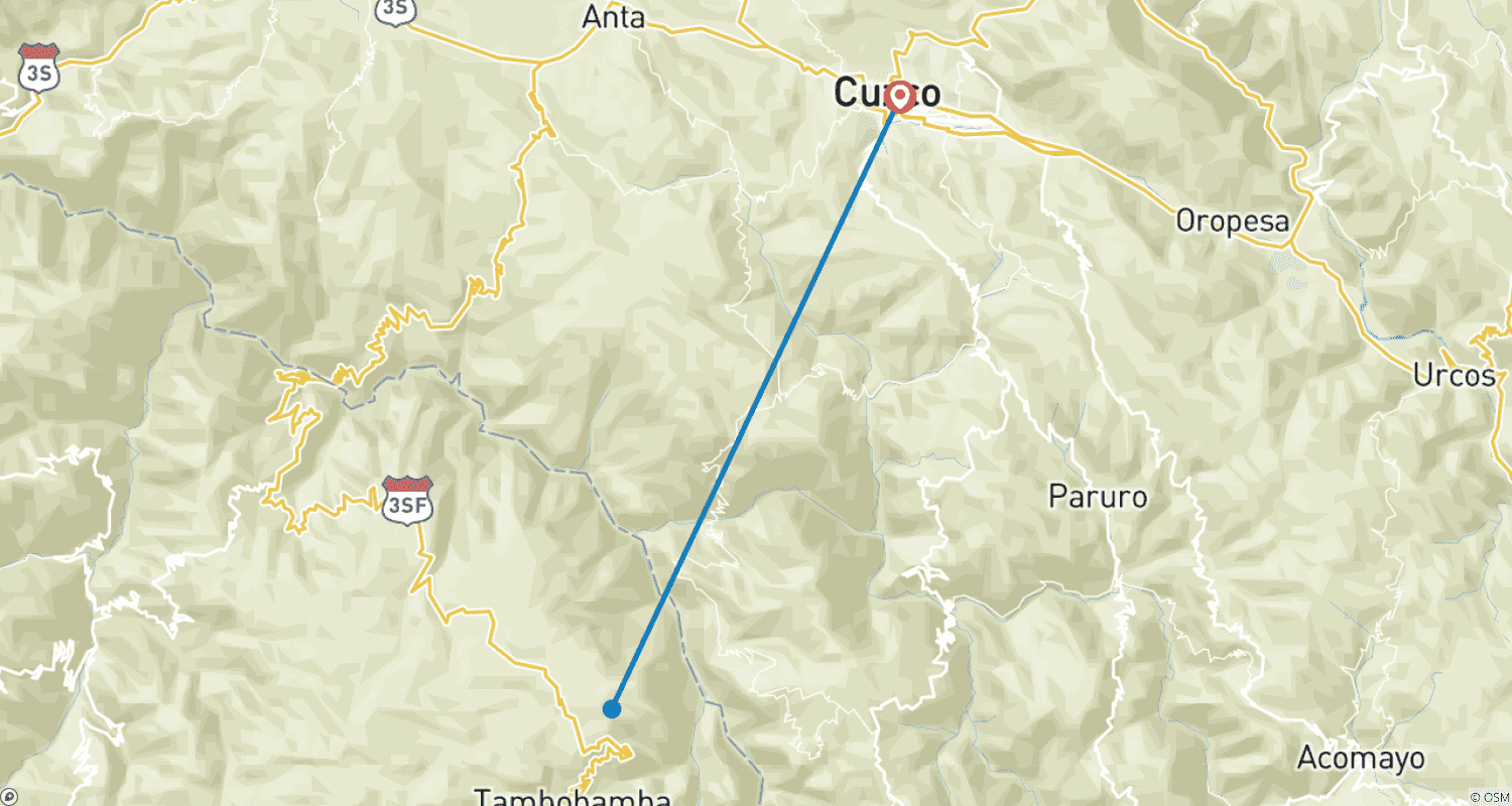 Mapa trasy: Qampa Mountain Climb