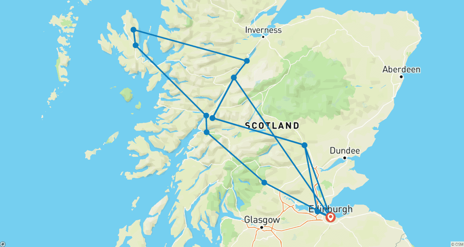 Mapa trasy: Skye High