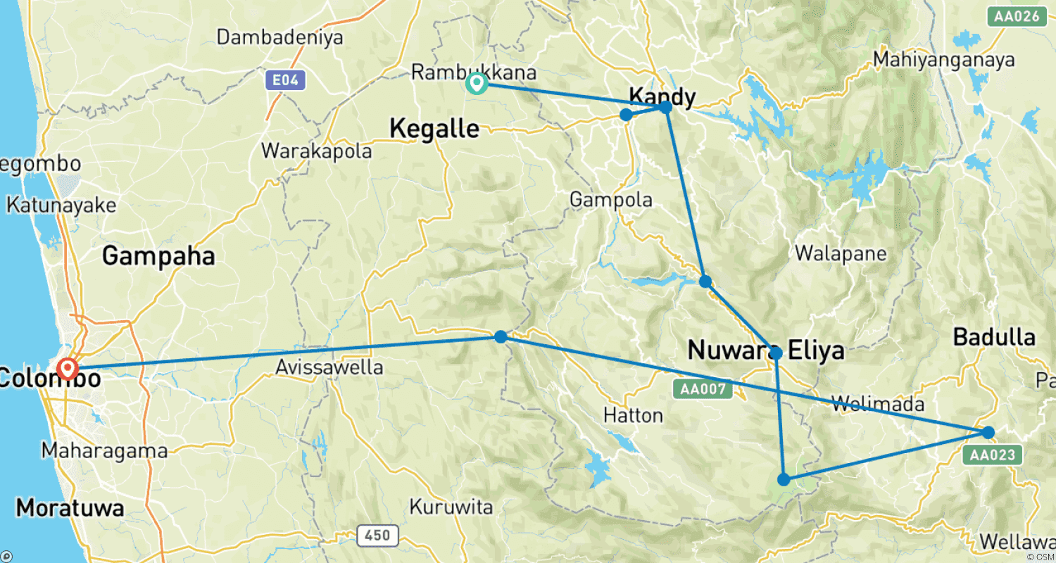 Mapa trasy: Przygoda: Wyprawa trekkingowa